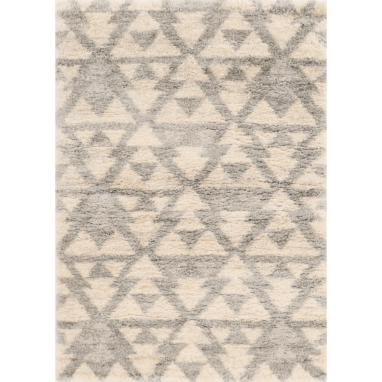 Kas Merino 7'10" x 9'10" Ivory/Grey Southern Rug