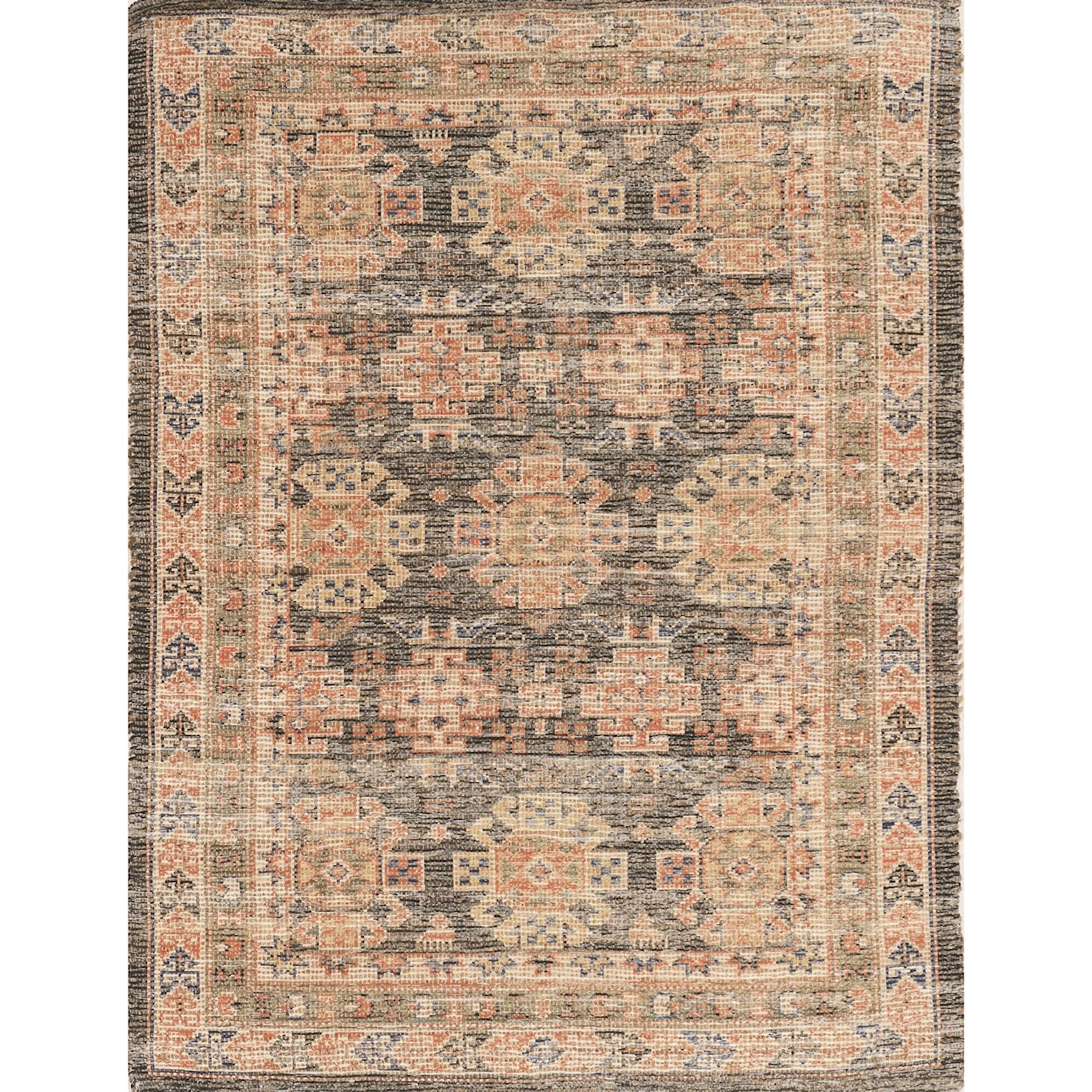 Kas Morris 7'6" x 9'6" Charcoal Mediterra Rug