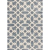 Kas Oasis 5'3" X 7'7" Slate Blue Manor Area Rug