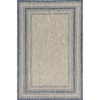 Kas Provo 7'10" x 10'10" Grey/Denim Cape Cod Rug