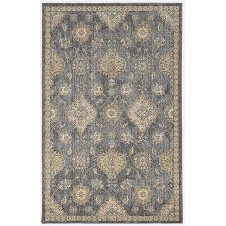 9' x 13" Slate Grey Sofia Rug