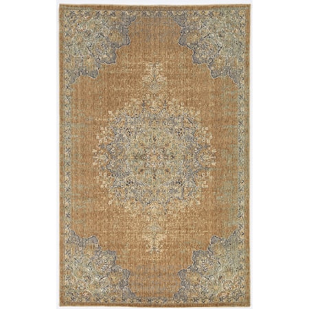 3'3" x 5'3" Coffee Elegance Rug