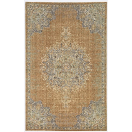9' Round Coffee Elegance Rug