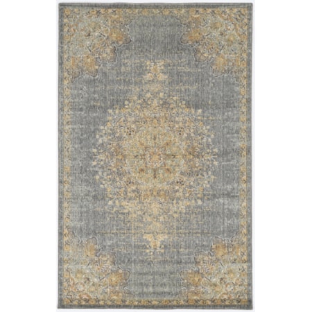 2'3" x 7'6" Runner Slate Grey Elegance Rug