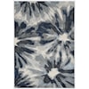 Kas Stella 9'10" x 13'2" Ivory Blue Splash Rug