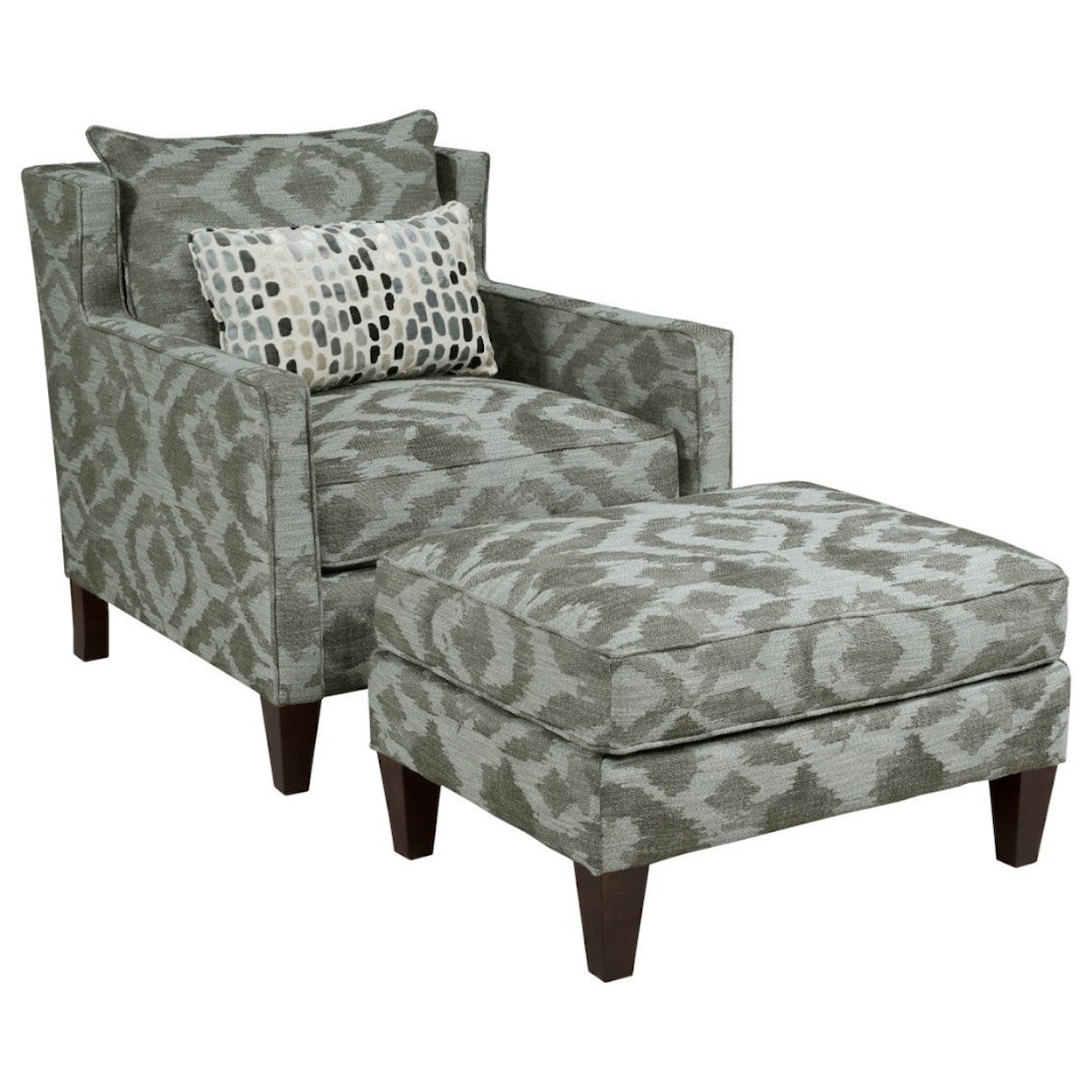 Kincaid Furniture Alta Chair & Ottoman Set