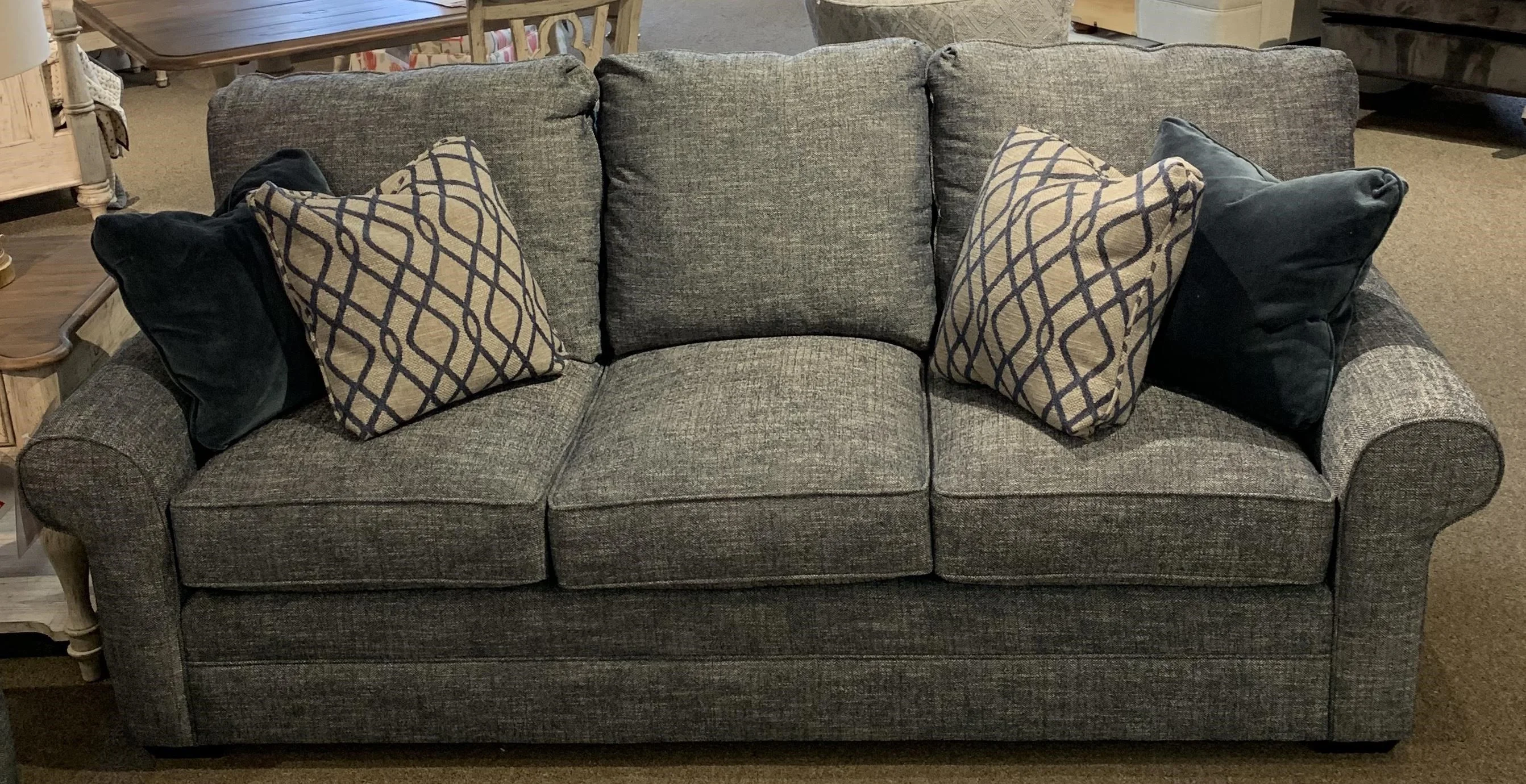 Kincaid Furniture 866 U86686F Upholstered Sofa Howell Furniture Sofas