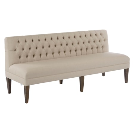 Armless Chair Banquette Section