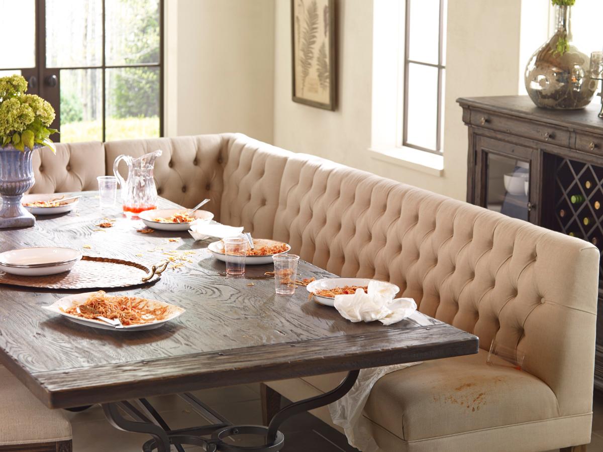 Armless Chair Banquette Section