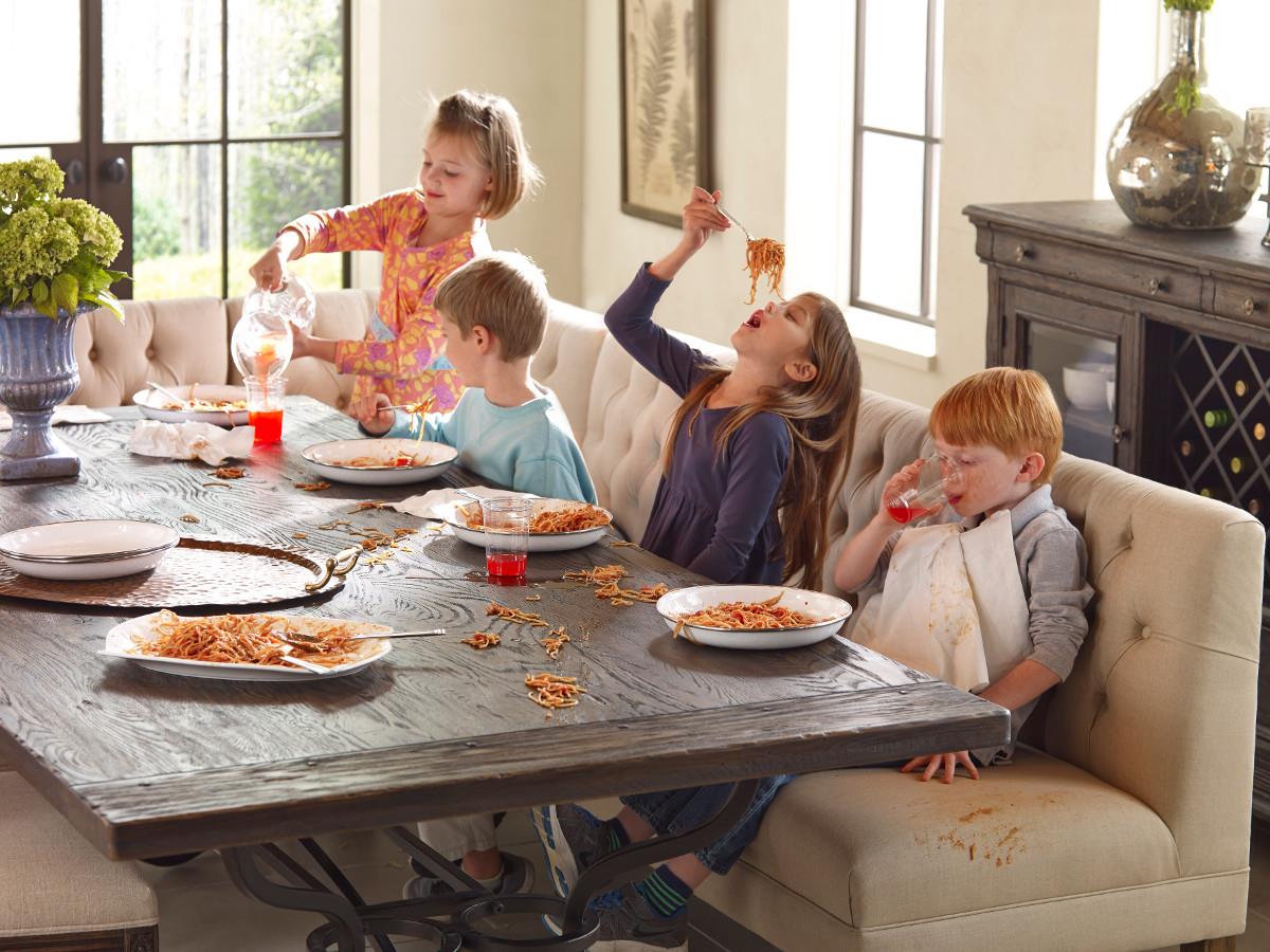 Armless Chair Banquette Section