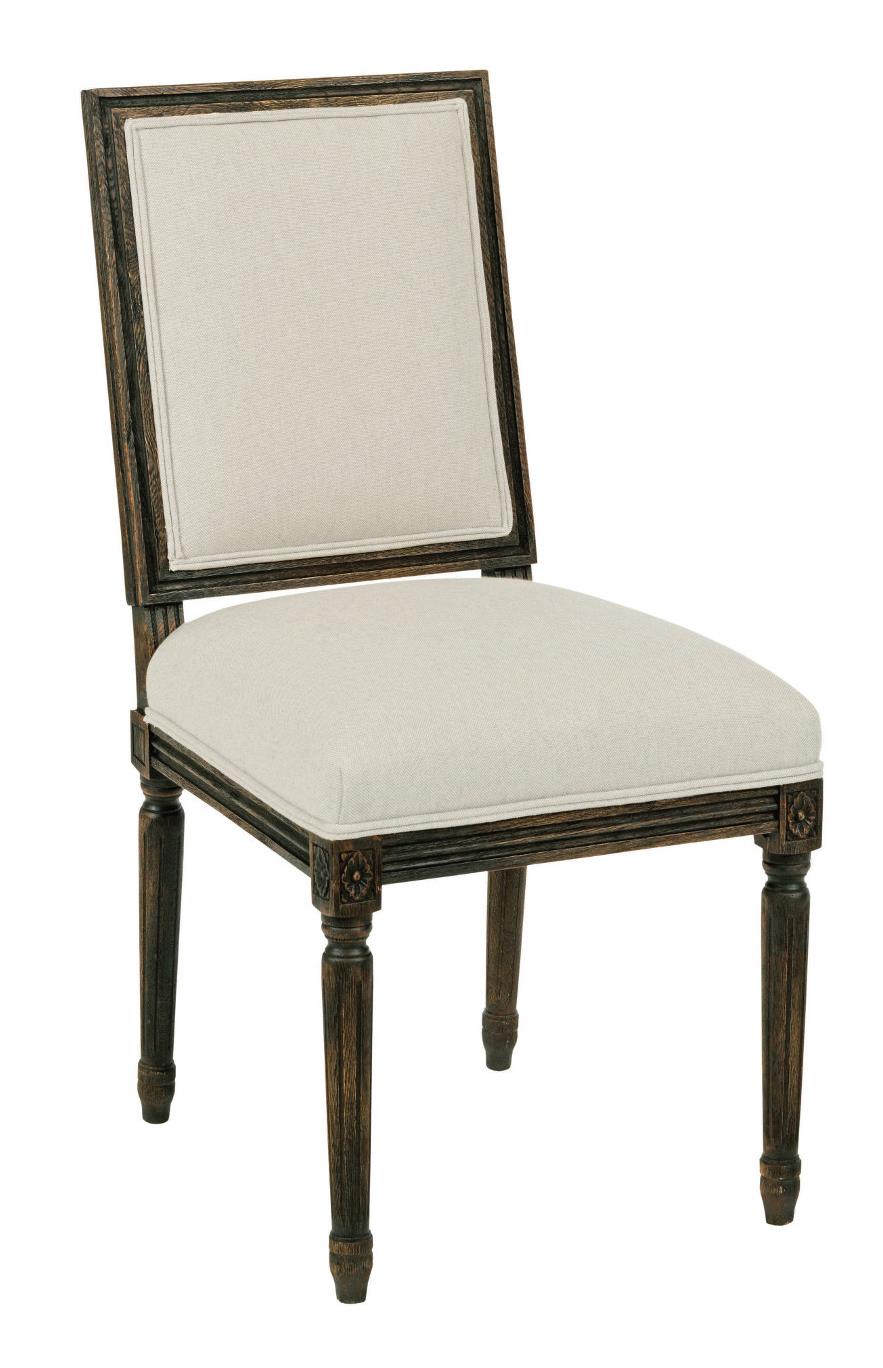 Kincaid Furniture Artisan's Shoppe Dining - Black Forest 7 Pc Rect Table, Banquette, French Chairs