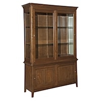 Base and Deck China Cabinet
