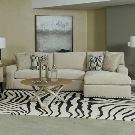 Customizable 3 Seat Sectional Sofa with Chaise