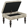 Kincaid Furniture Custom Ottoman Program Small Cocktail Ottoman