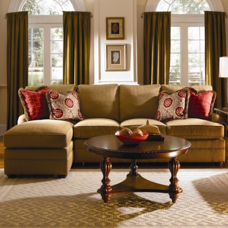 Custom 2-Piece Sectional Sofa
