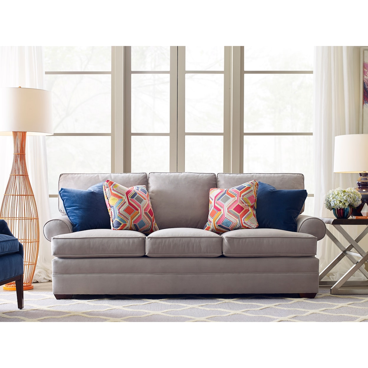 Kincaid Furniture Custom Select Upholstery Custom Stationary Sofa
