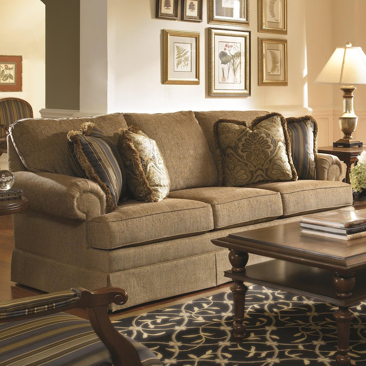 Kincaid Furniture Custom Select Upholstery Small Sofa