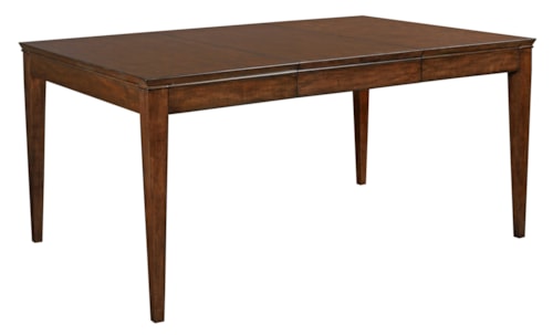 Transitional Elise Leg Table with Two Extension Leaves