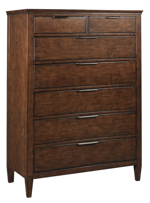 Transitional Aiden Seven Drawer Chest