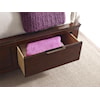 Kincaid Furniture Elise Caris Queen Sleigh Bed w/ Storage Footboard