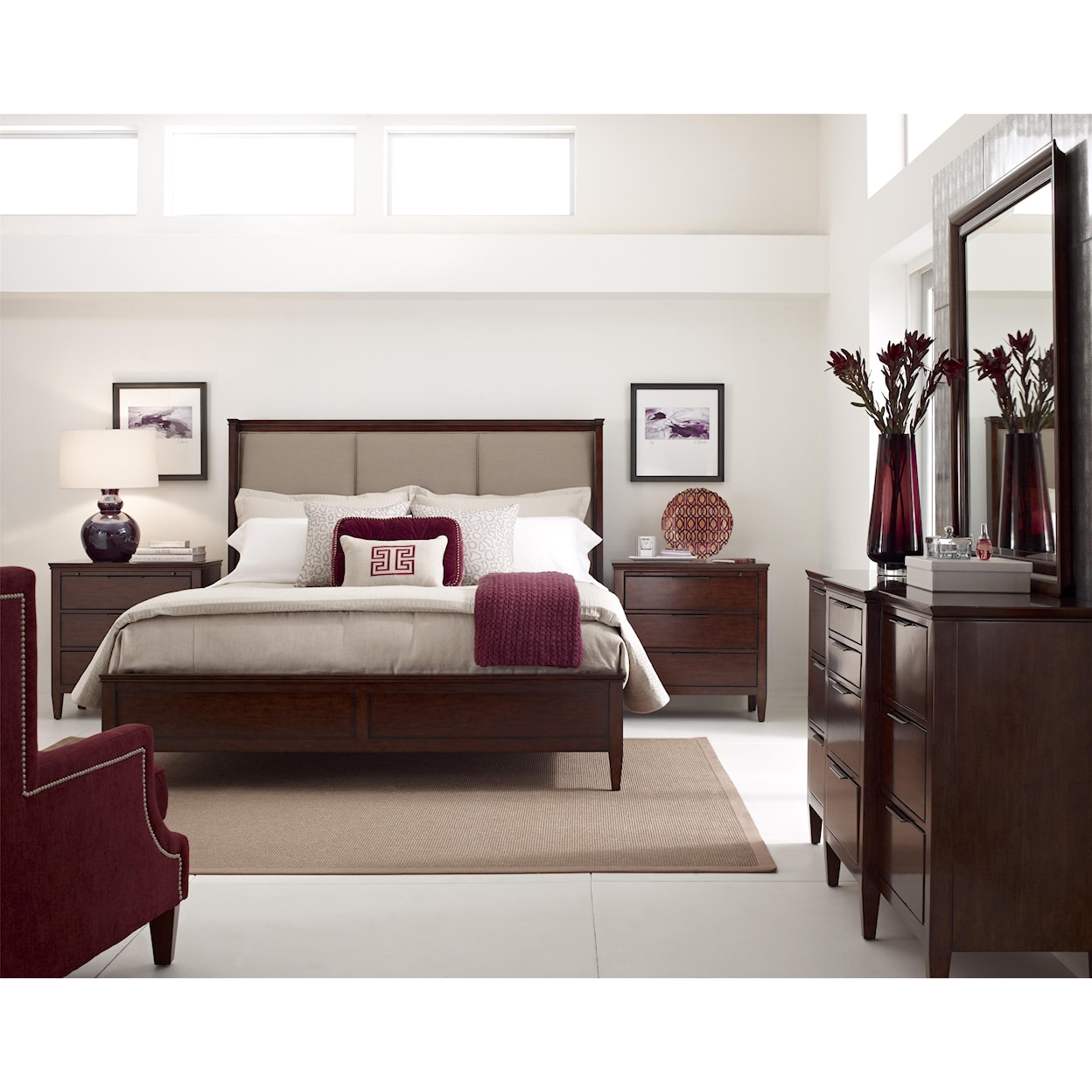 Kincaid Furniture Elise Spectrum King Bed