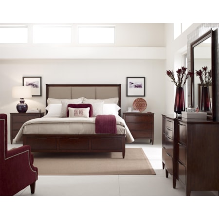 Bristow Dresser and Mirror Set