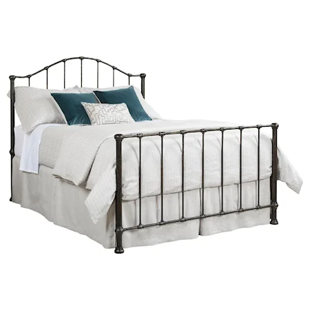 Queen Wrought Iron Garden Bed