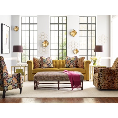 Cocktail Ottoman