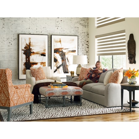 Cocktail Ottoman