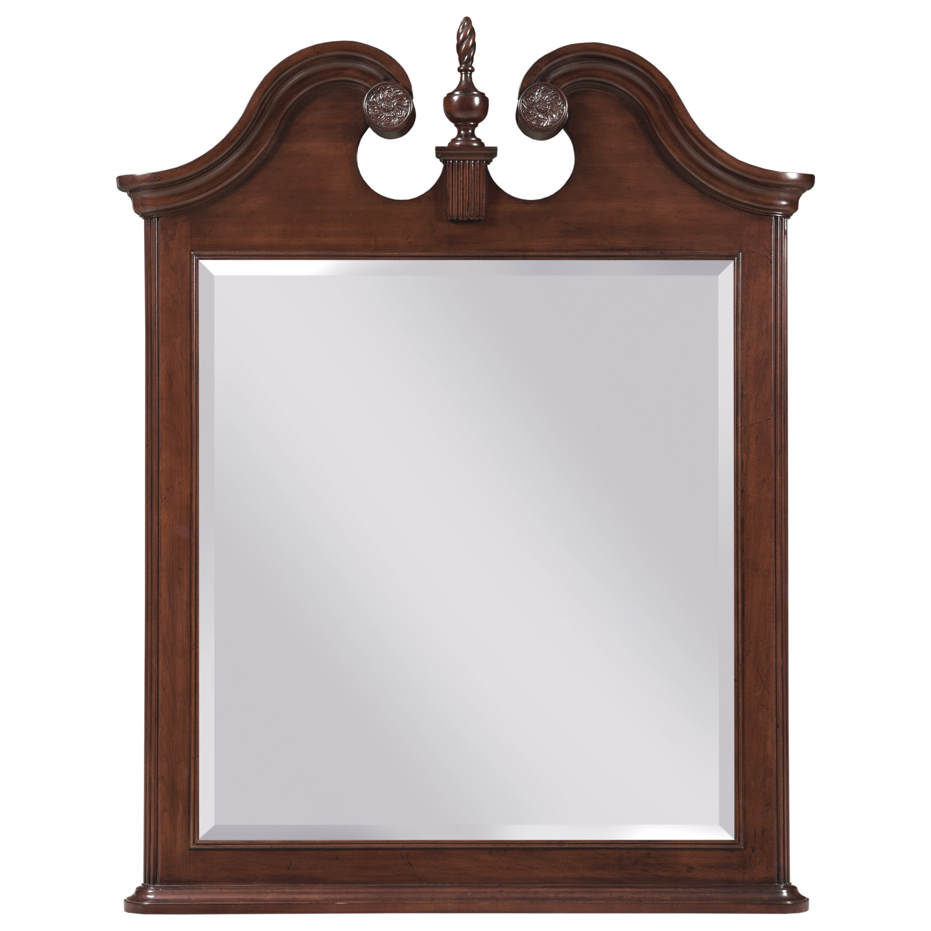 Dresser and Mirror Set