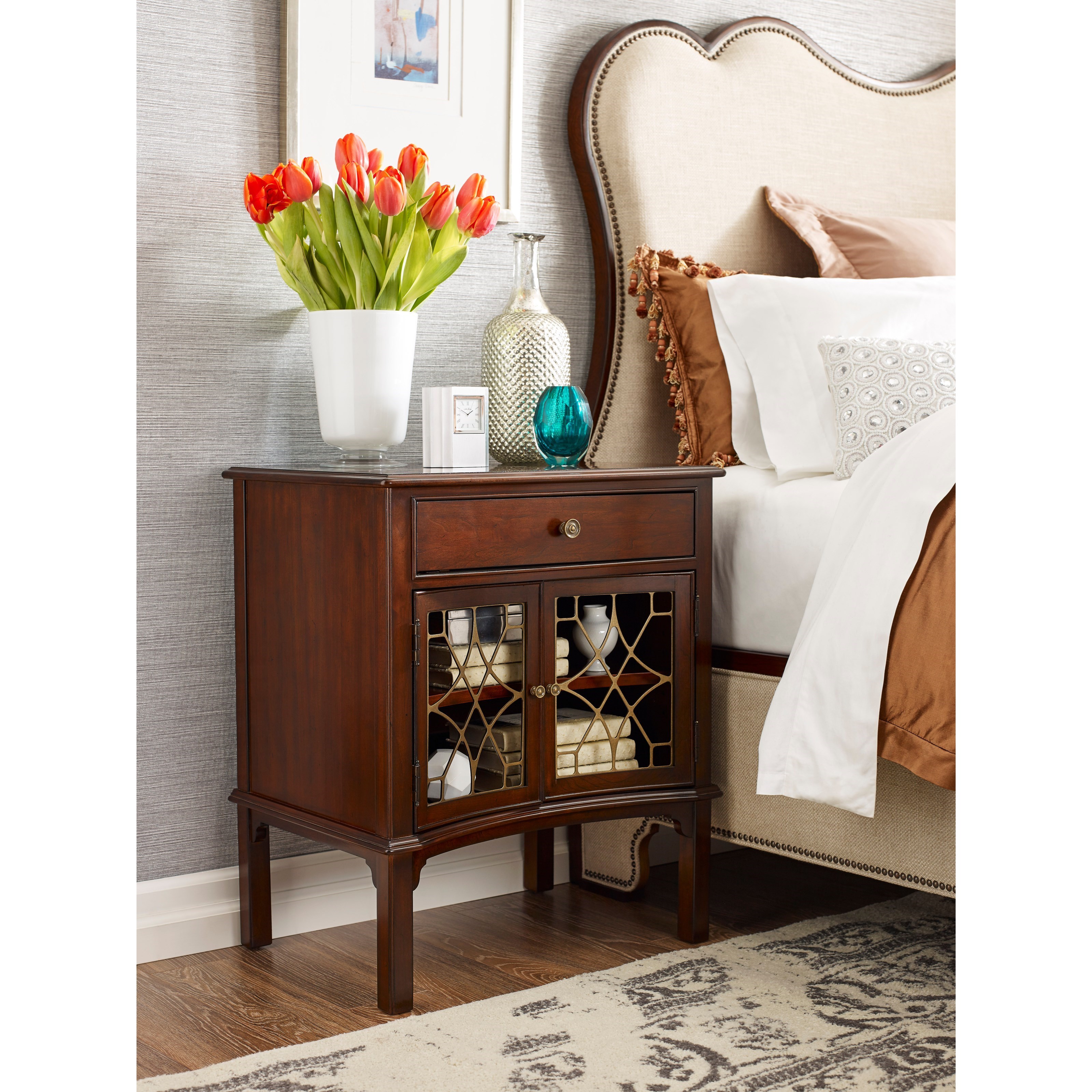 Kincaid Furniture Hadleigh 607421 Traditional Bedside Table with