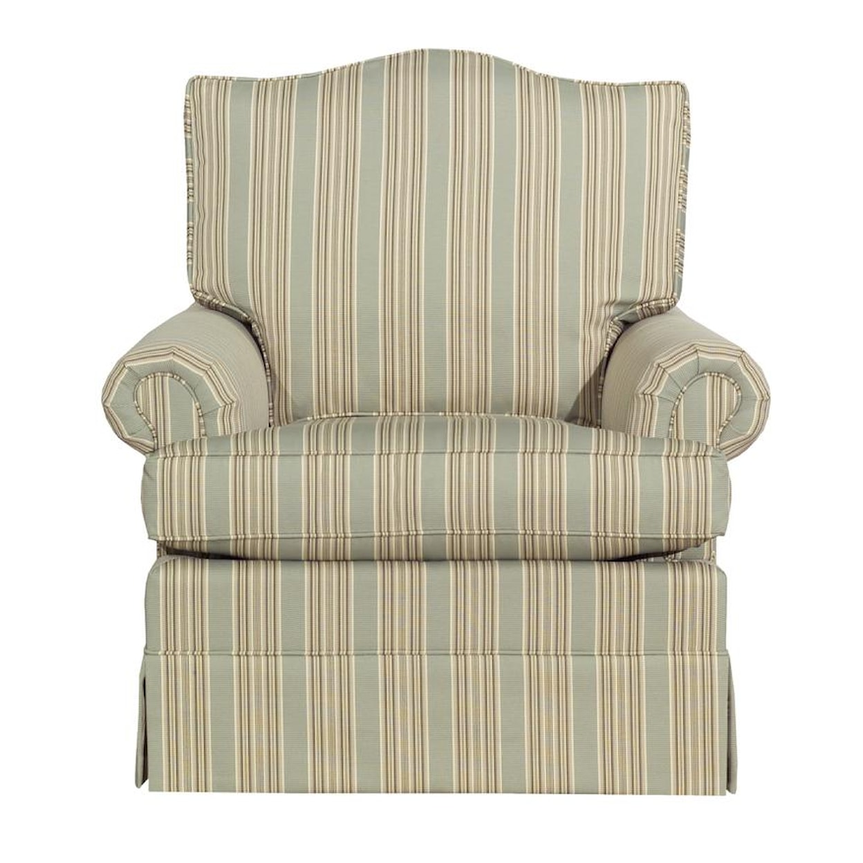 Kincaid Furniture Accent Chairs Rolled Arm Chair