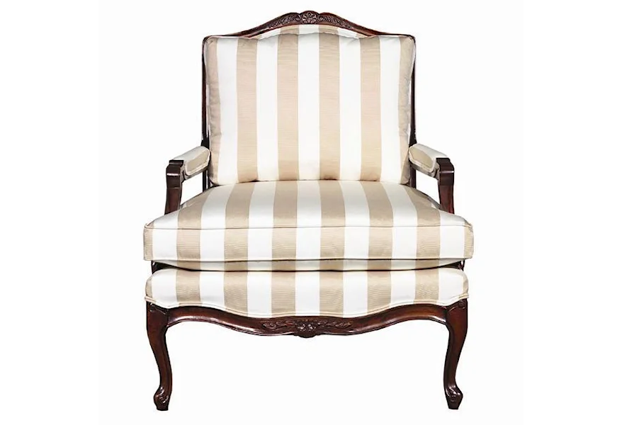 Accent Chairs Exposed Wood Accent Chair by Kincaid Furniture at Belfort Furniture