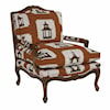 Kincaid Furniture Accent Chairs Exposed Wood Accent Chair