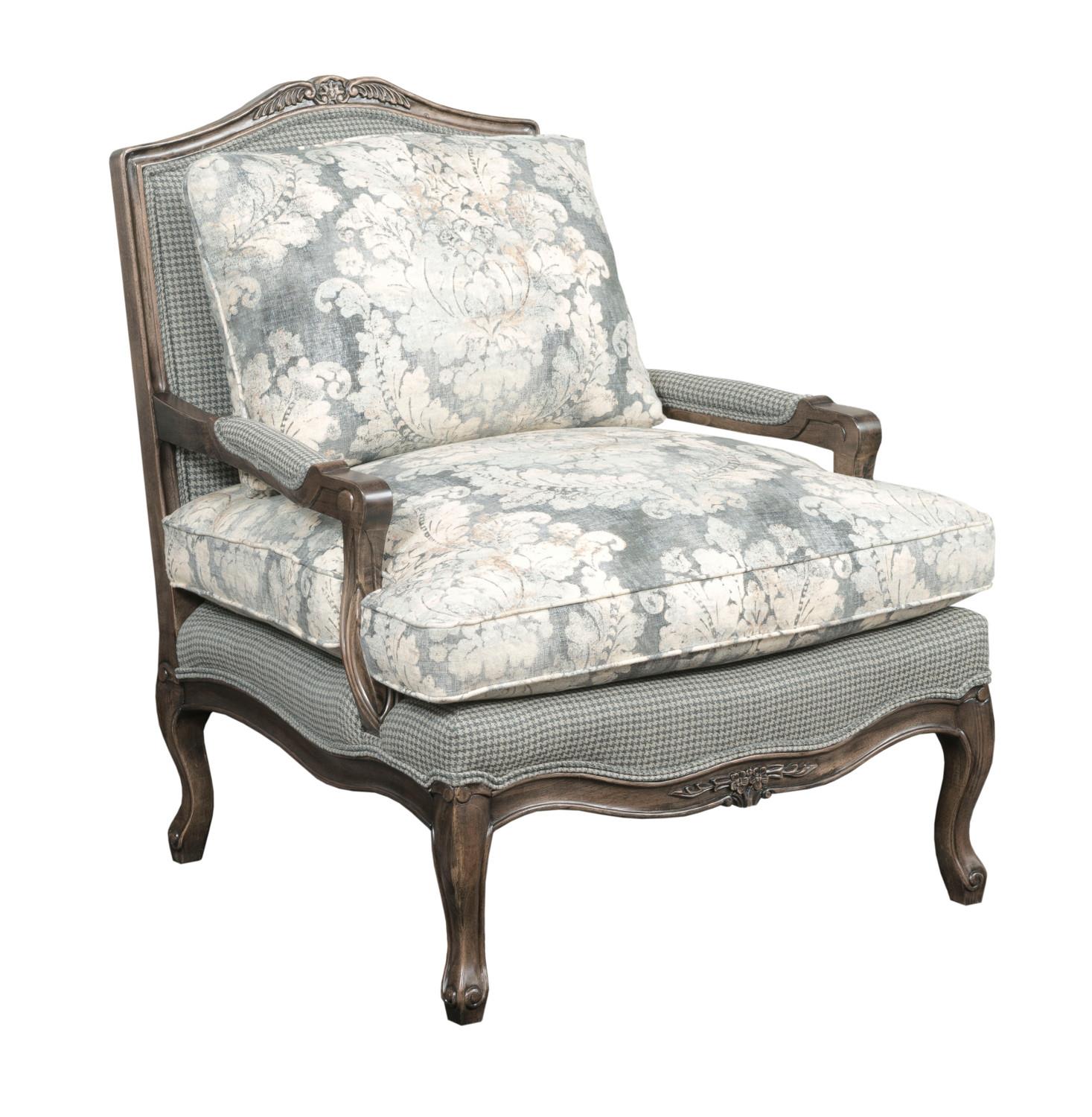 Kincaid Furniture Accent Chairs Exposed Wood Accent Chair