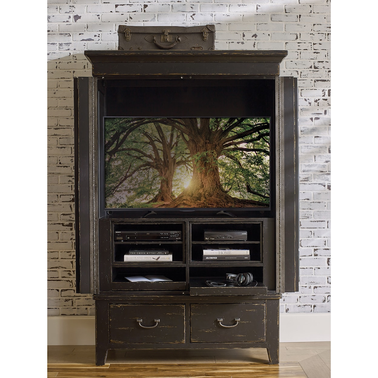 Kincaid Furniture Mill House Mill House Simmons Armoire