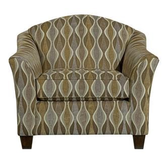 Flared Arm Upholstered Chair