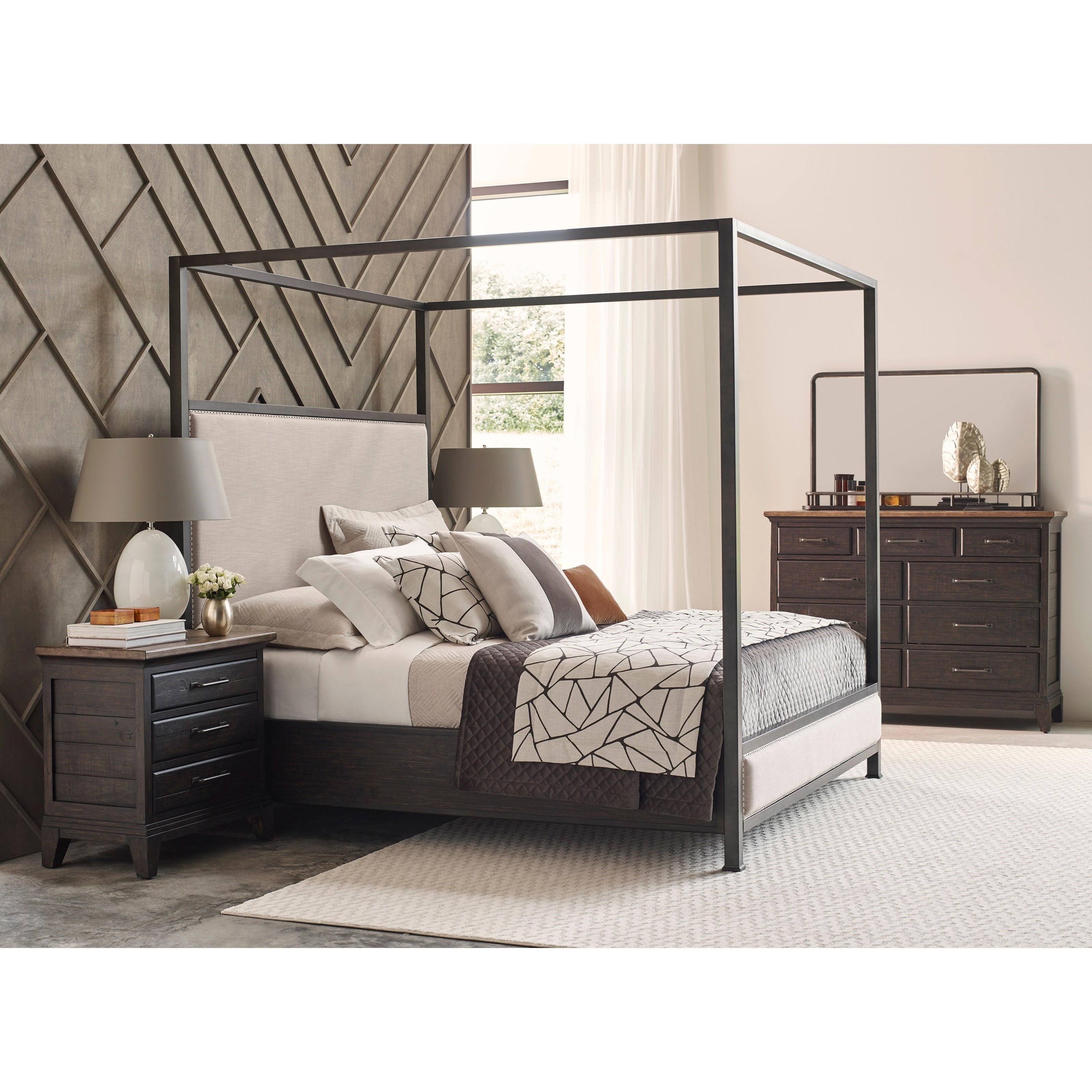 Kincaid Furniture Plank Road Westwood Landscape Mirror