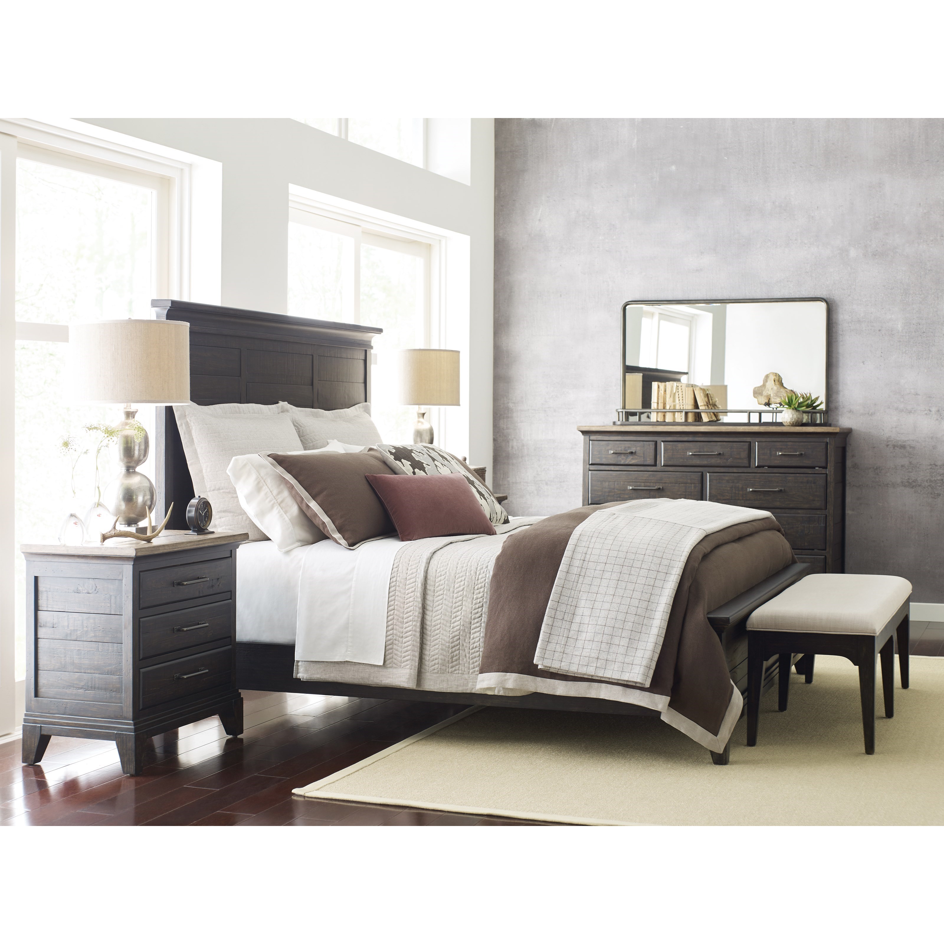 Kincaid Furniture Plank Road Westwood Landscape Mirror