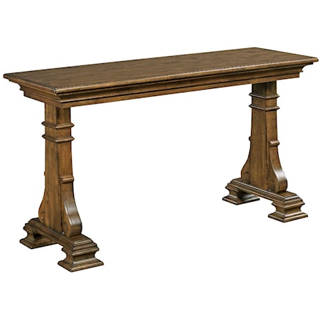 Traditional Solid Wood Sofa Table