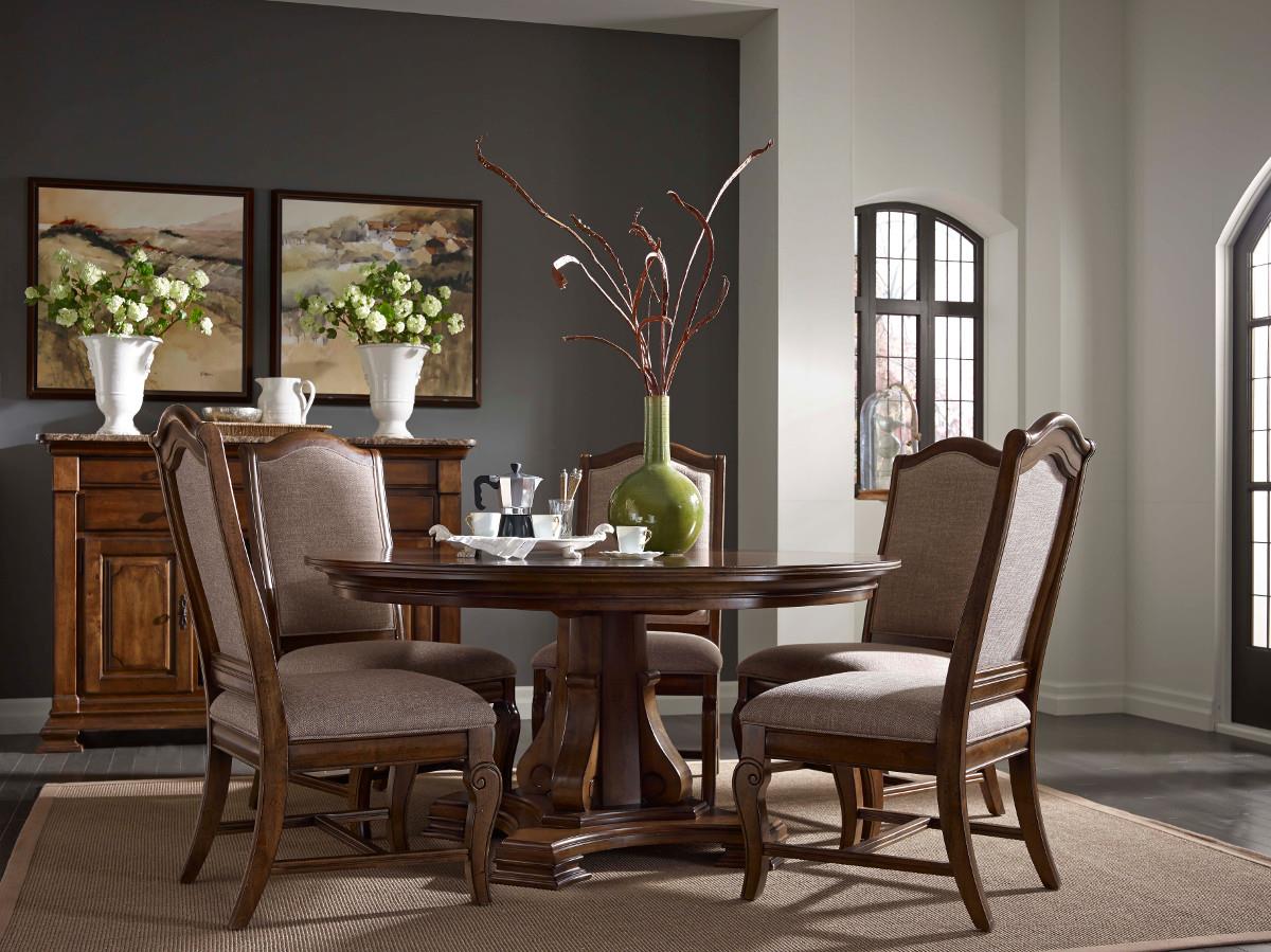 60 in round deals dining table set