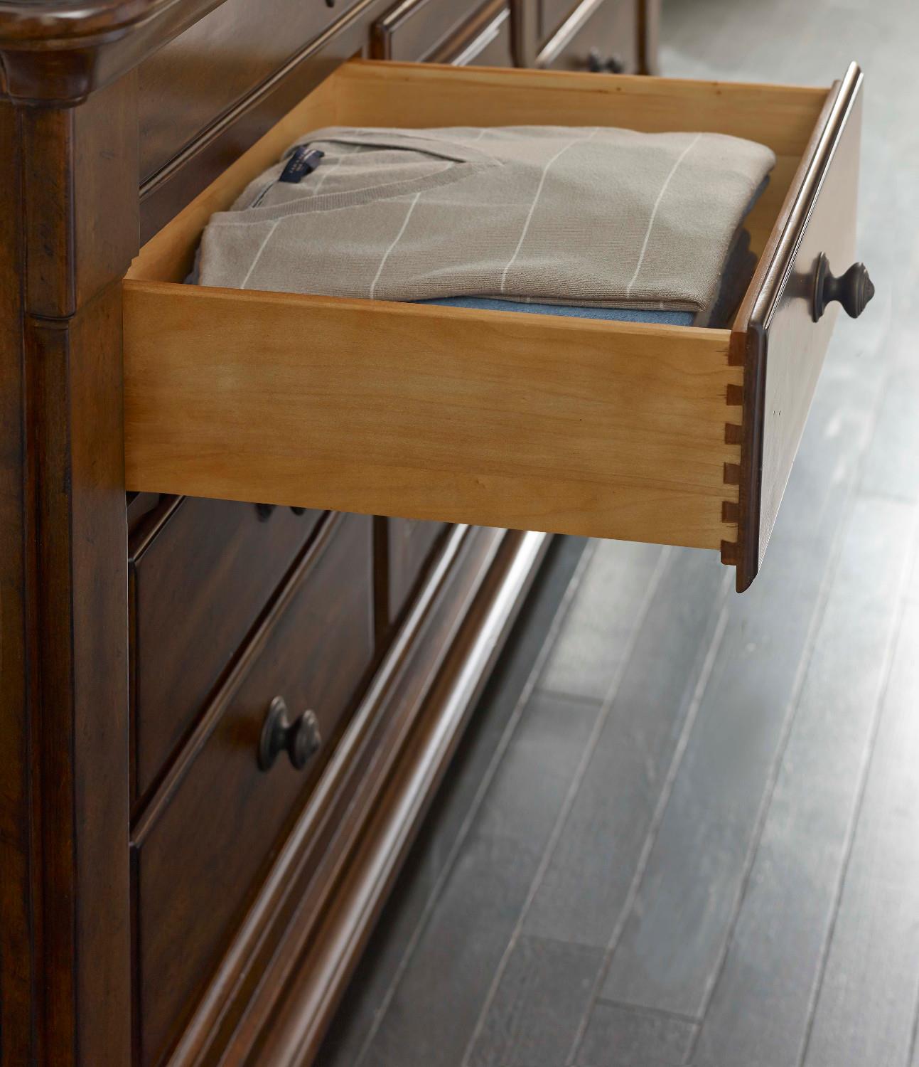 Basilica Dresser and Landscape Mirror Set