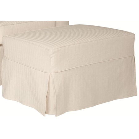 Slipcover Ottoman