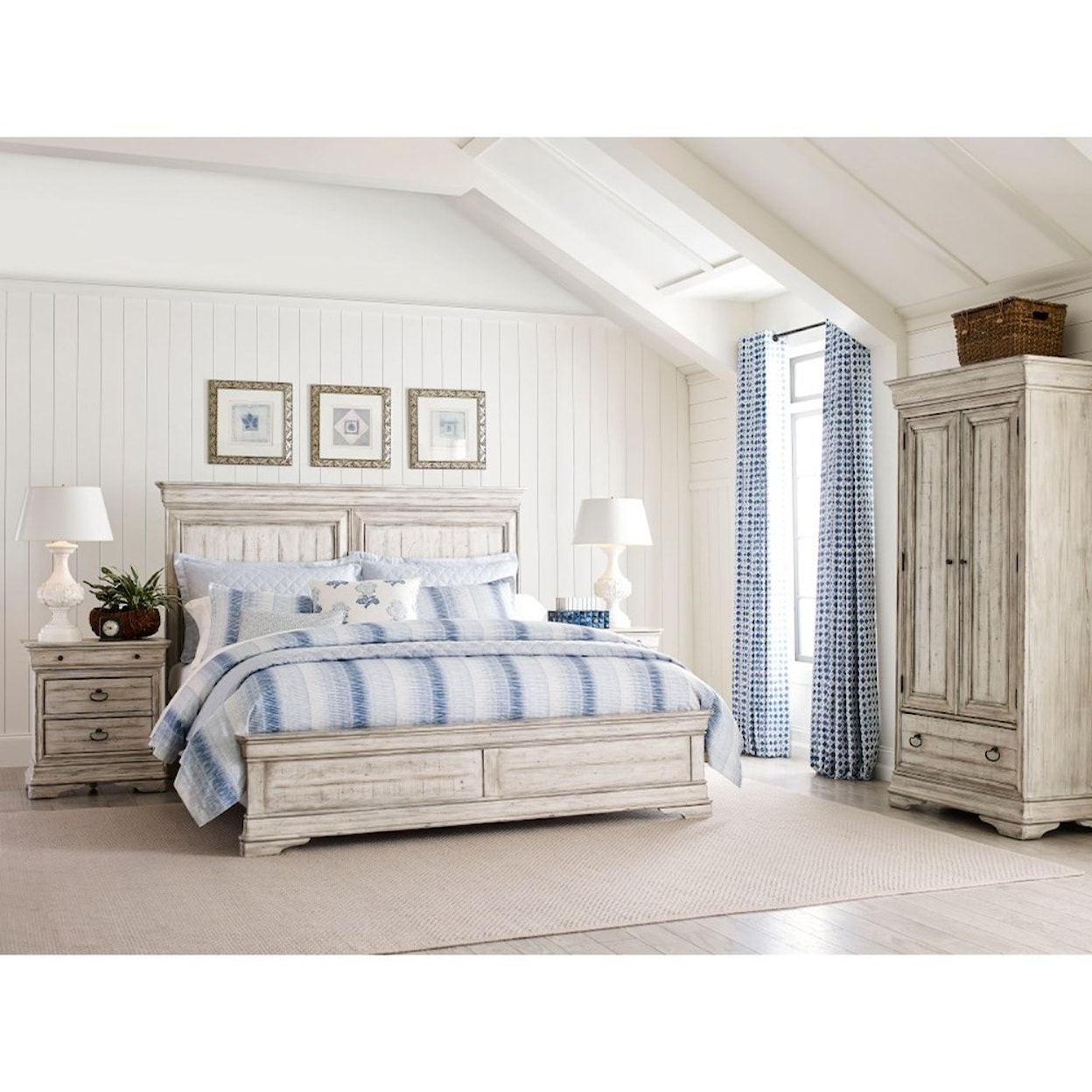 Kincaid Furniture Selwyn Glendale King Bed