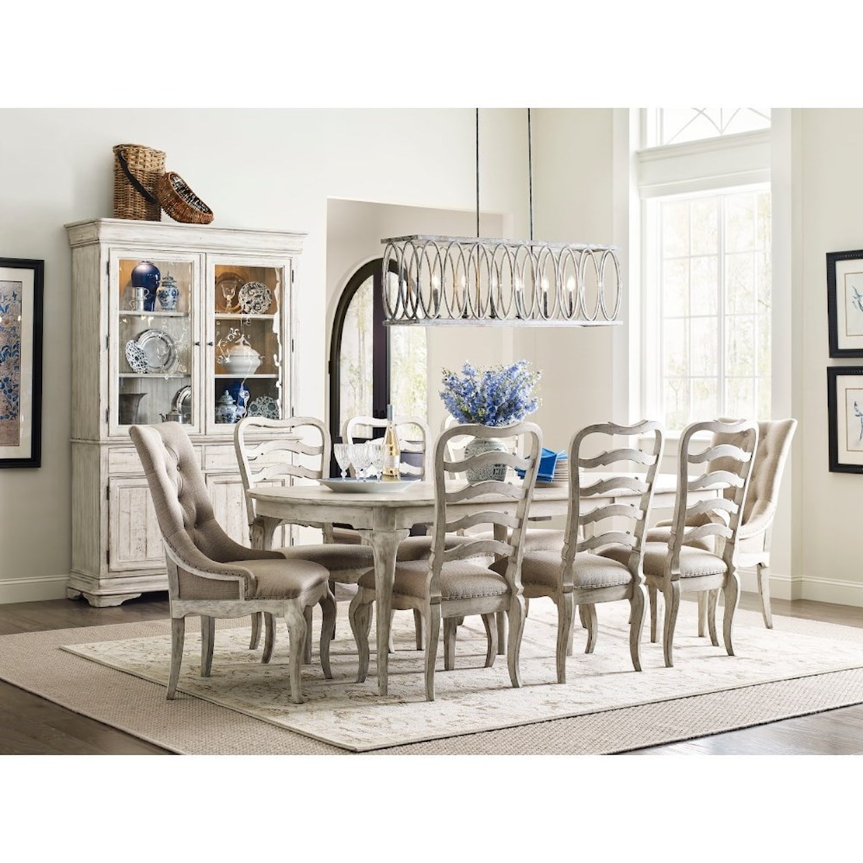 Kincaid Furniture Selwyn 9-Pc Dining Set