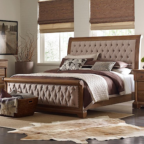 Kincaid Furniture Stone Ridge 72 152P King Size Sleigh Bed