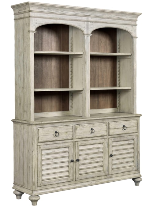 China Cabinet with 4 Shelves and 3 Drawers and 3 Doors