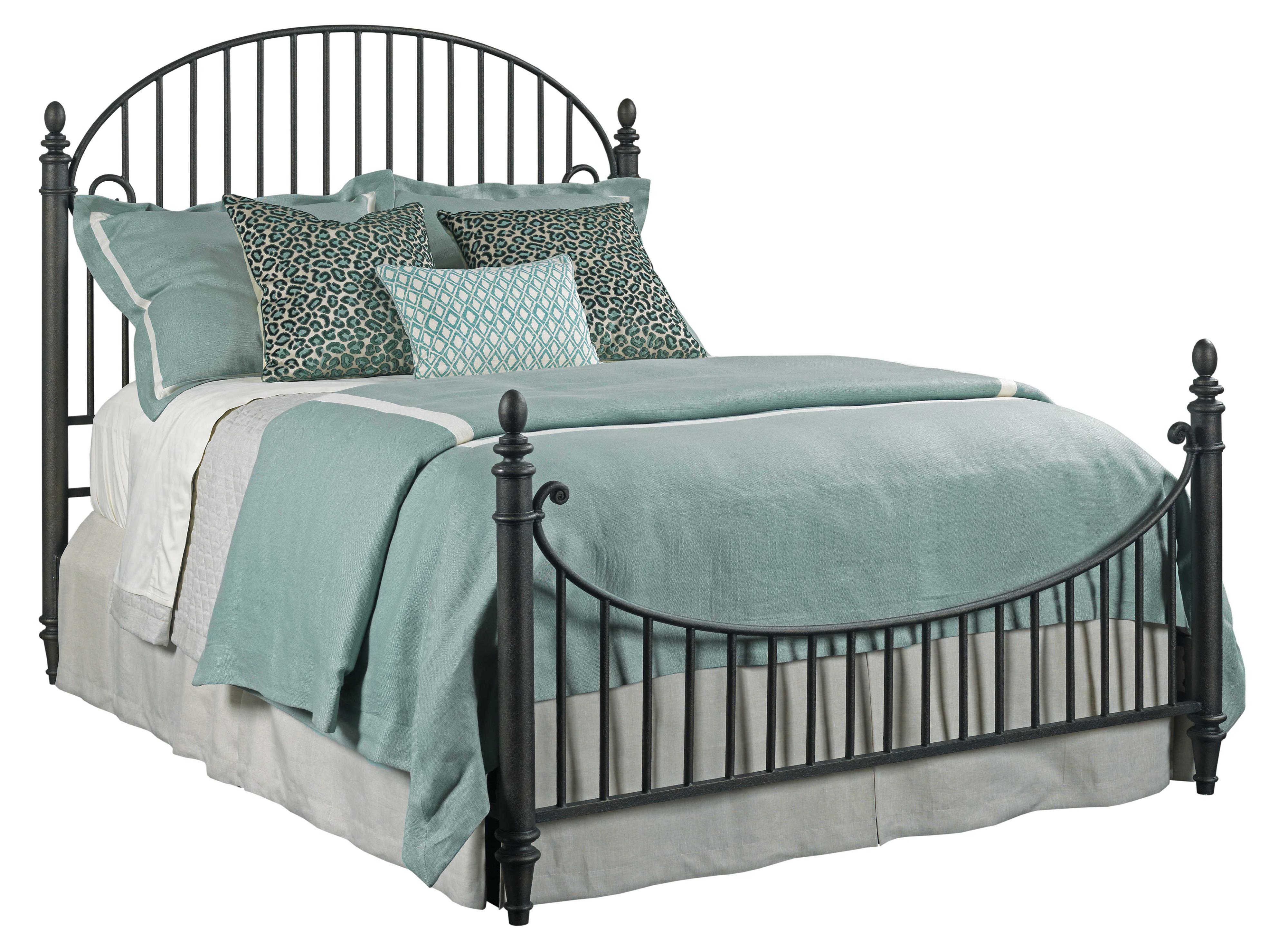 Kincaid Furniture Weatherford Catlins Metal King Bed Package