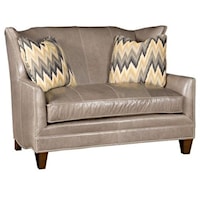 Settee with Nailhead Trim