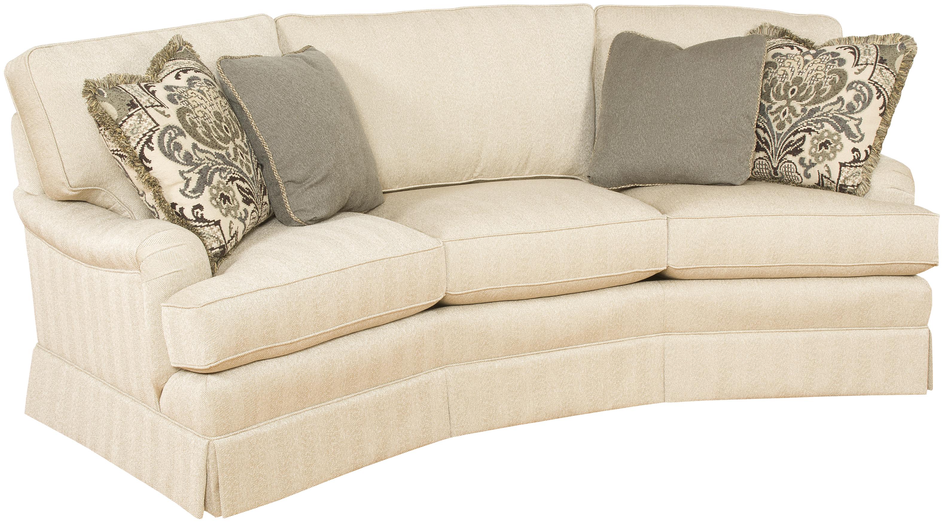 King hickory sales conversation sofa